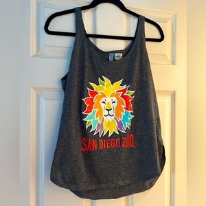 San Diego Zoo Glitter Tank Top